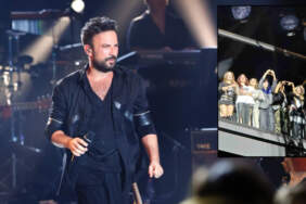 Tarkan’dan Manifest’e sahneden destek: Yolunuz açık olsun