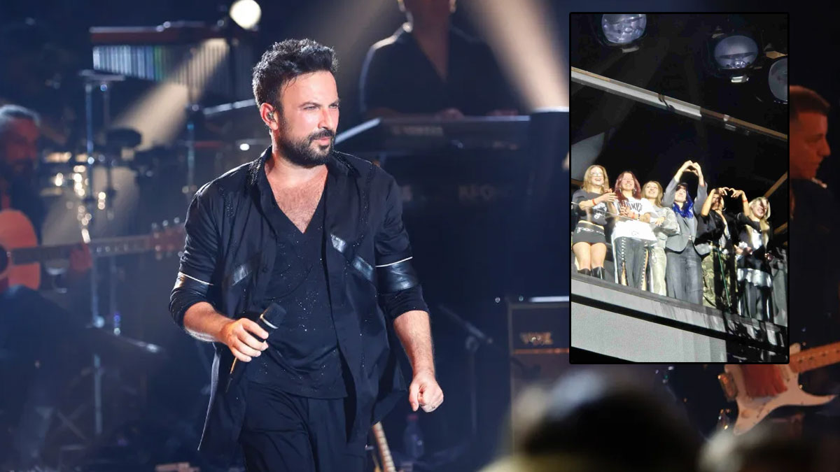 Tarkan’dan Manifest’e sahneden destek: Yolunuz açık olsun