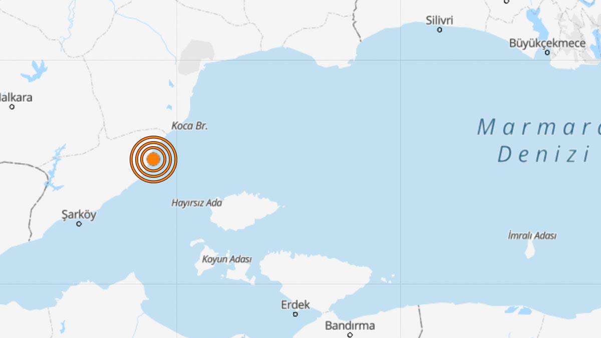 Tekirdağ’da deprem