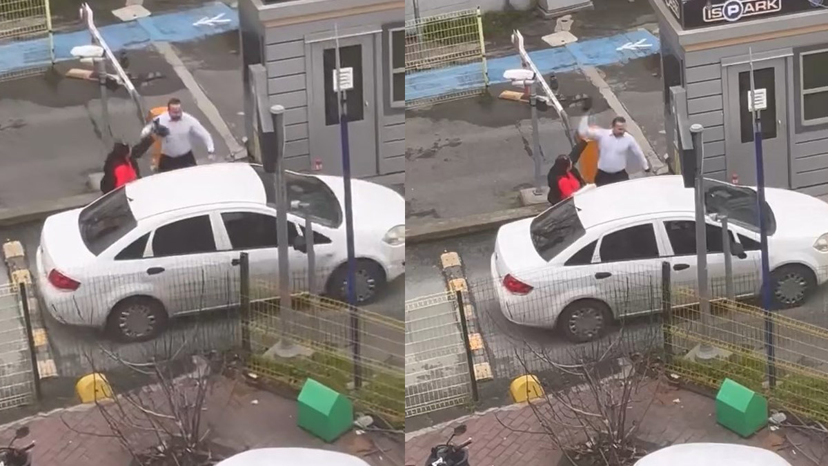 Trafik magandaları yine meydanda! Yol verme kavgasında aracın aynasını kırıp fırlattı