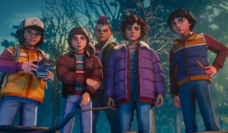Stranger Things evreni animasyonla geri dönüyor