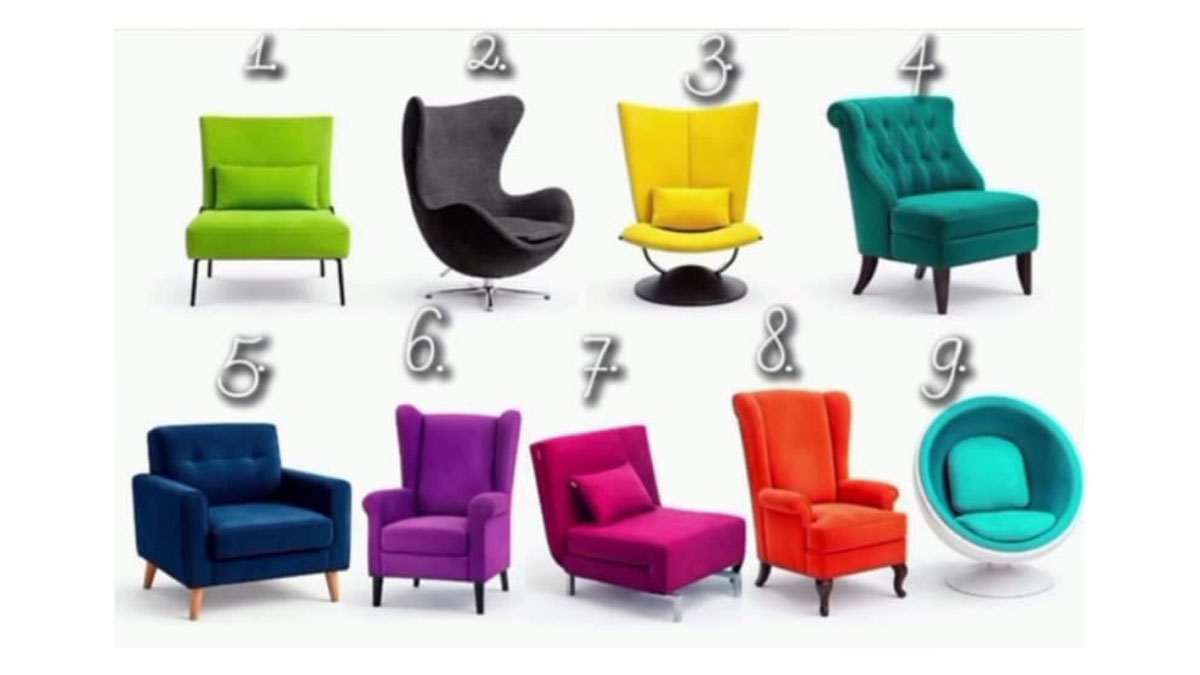 Kişilik testi: Hangi sandalyeye oturmak istersin? Seçtiğin sandalye şuan kim olduğunu söylüyor