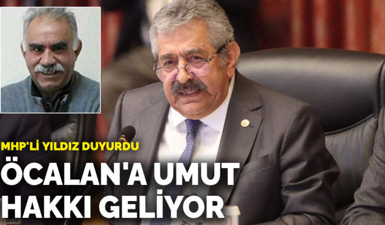 MHP’li Feti Yıldız: Öcalan’a umut hakkı geliyor