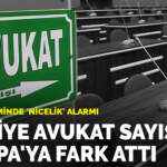 Hukuk eğitiminde ‘nicelik’ alarmı: Türkiye avukat sayısında Avrupa’ya fark attı