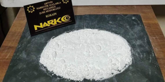 Sınırda 1 milyon liralık kokain ele geçirildi