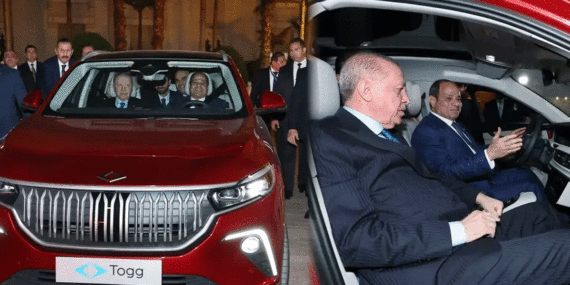 Erdoğan, Mısır Cumhurbaşkanı Sisi’ye Togg hediye etti