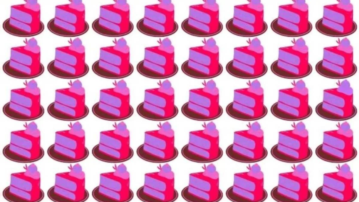 Sadece dahiler 8 saniyede seçebiliyor! Bu lezzetli testte farklı pastayı bulabilecek misiniz?