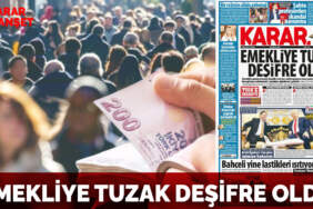 Emekliye tuzak deşifre oldu