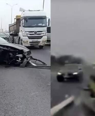 TEM Otoyolu’nda Tesla dehşet saçtı! Otopilot ters şeride daldı, hava yastıkları açılmadı