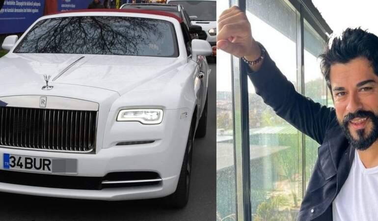 Burak Özçivit yeni arabasıyla trafiğe çıktı! 35 milyon TL’lik araç herkesin gözdesi olsu