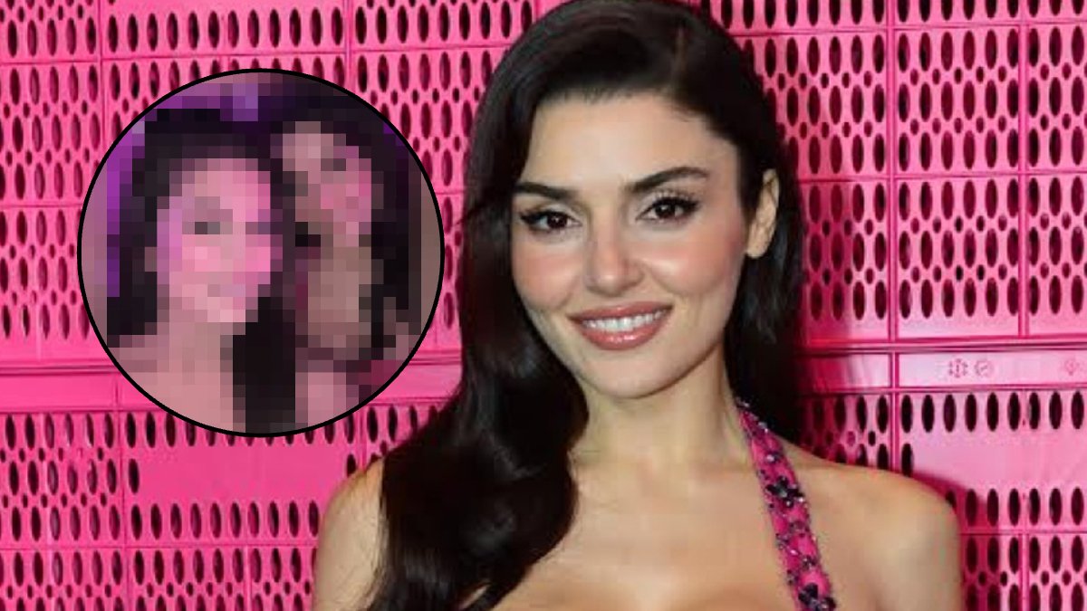 Hande Erçel’in resmen ikizi! Lansmanda Aybüke Çangal ile yan yana gelince sosyal medya çalkalandı