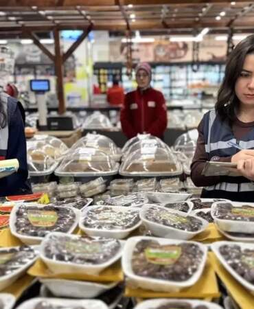 Ramazan öncesi gıdada sıkı denetim: Satış ve üretim yerleri mercek altında