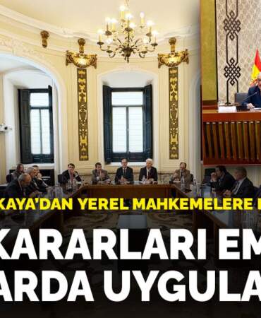 AYM Başkanı Özkaya’dan yerel mahkemelere hatırlatma: İhlal kararları emsal davalarda uygulanmalı