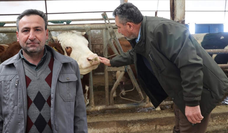 Devlet desteği aldı, hayallerini gerçekleştirdi! Kurduğu işletmeden günlük 1,5 ton süt üretiyor