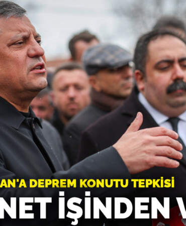 Özel’den Erdoğan’a deprem konutu tepkisi: Boş senet işinden vazgeç