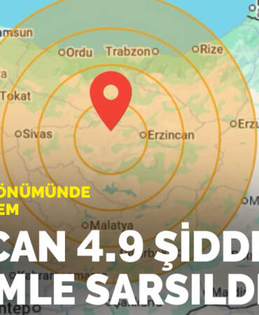 6 Şubat’ın yıl dönümünde korkutan deprem: Erzincan 4.9 şiddetinde depremle sarsıldı