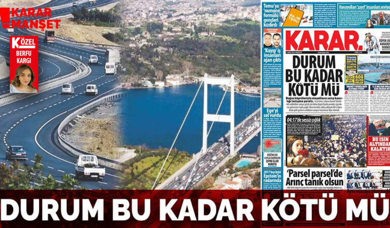 Durum bu kadar kötü mü