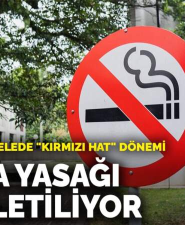Tütünle mücadelede “kırmızı hat” dönemi: Sigara yasağı genişletiliyor