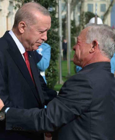 Erdoğan, Ürdün Kralı II. Abdullah ile görüştü