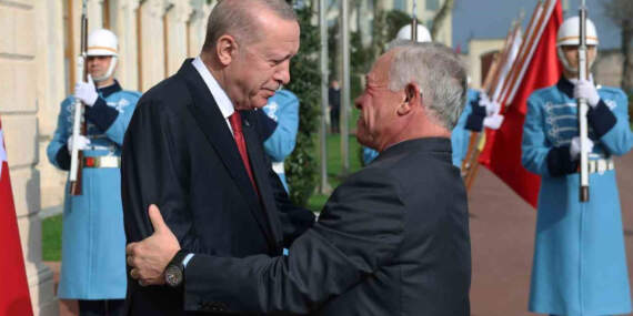 Erdoğan, Ürdün Kralı II. Abdullah ile görüştü