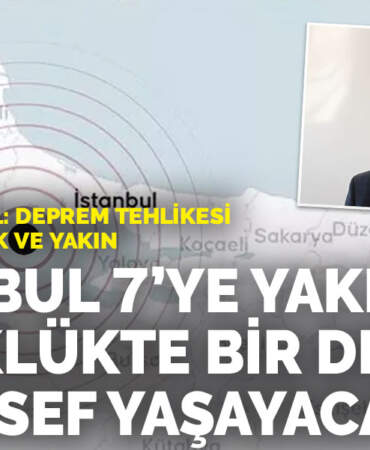 Prof. Dr. Pampal: İstanbul 7’ye yakın büyüklükte bir depremi maalesef yaşayacak