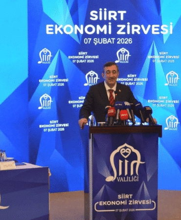 Cevdet Yılmaz Siirt Ekonomi Zirvesi’nde konuştu: “Silahların gölgesinde siyaset olmaz”