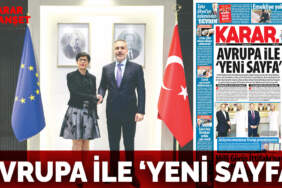 Avrupa ile ‘yeni sayfa’