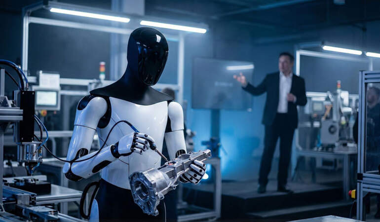 Tesla Optimus ne zaman çıkacak? İnsansı robot fiyatı ne kadar olacak? Transformers karakterinden ilham alındı!