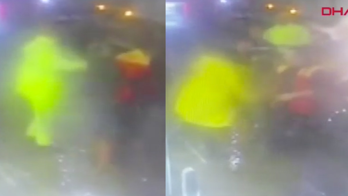 İzmir’de yol tartışmasında kargo çalışanı taşeron işçinin kulağını ısırarak kopardı! O anlar kamerada