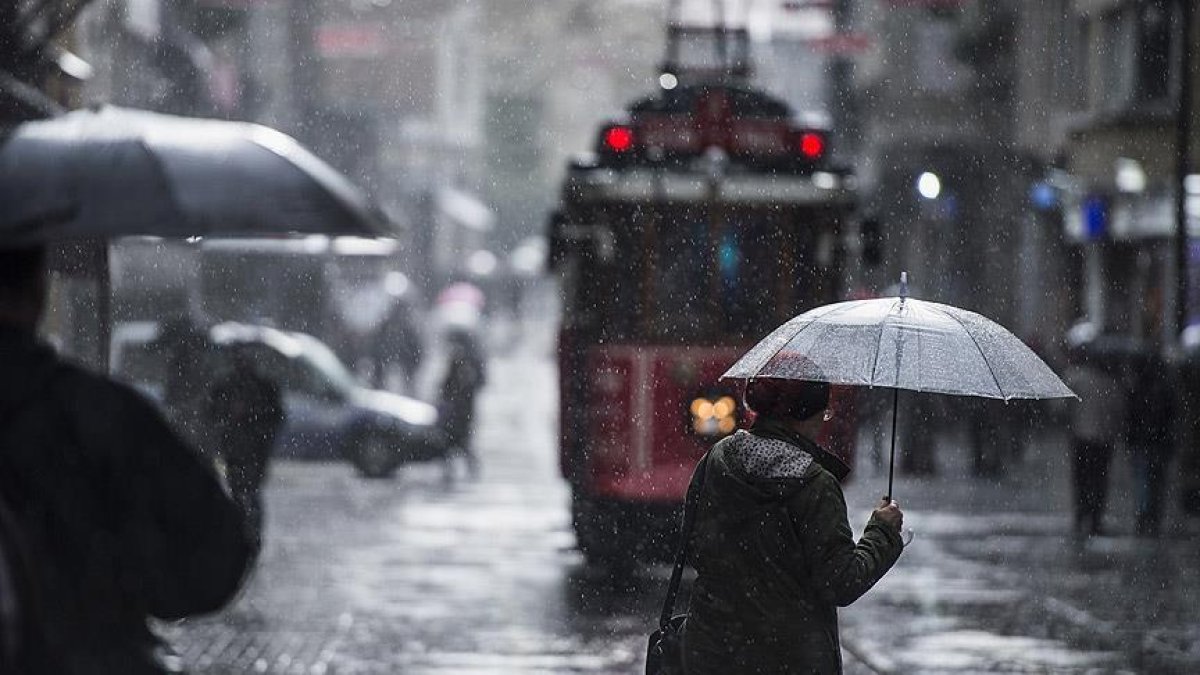 Meteoroloji’den 29 il için sağanak, 4 il için kar uyarısı: İstanbul’da yağış kuvvetleniyor