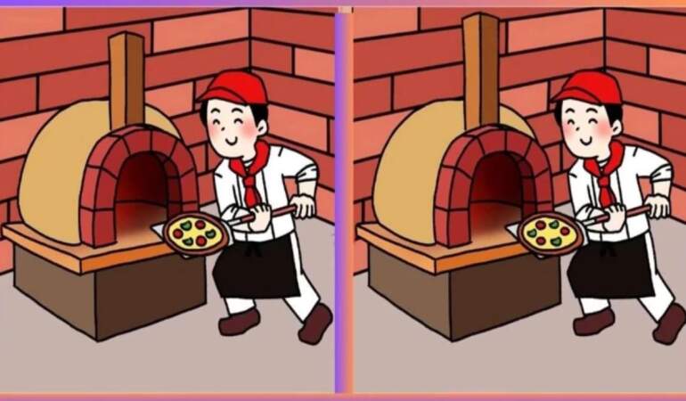 12 saniyelik rekor denemesi! Bu iki resim arasındaki 3 farkı sadece dahiler bulabiliyor