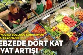 Dünya gıda bolluğunu konuşuyor, Türkiye zamları: Sebzede dört kat fiyat artışı