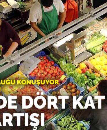 Dünya gıda bolluğunu konuşuyor, Türkiye zamları: Sebzede dört kat fiyat artışı
