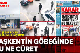 20 kişi bir polis memurunu linç etti: Başkentin göbeğinde bu ne cüret