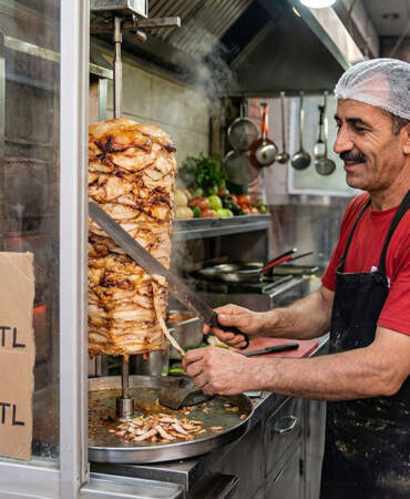 En ucuz tavuk döner nerede satılıyor? Tavuk döner maliyeti kaç TL? Kilis’te tavuk döner fiyatları şaşırttı!