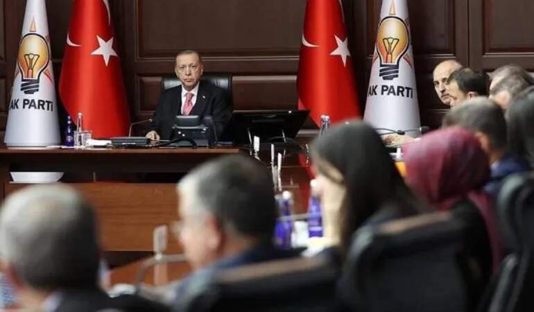AK Parti MYK, Erdoğan başkanlığında toplandı