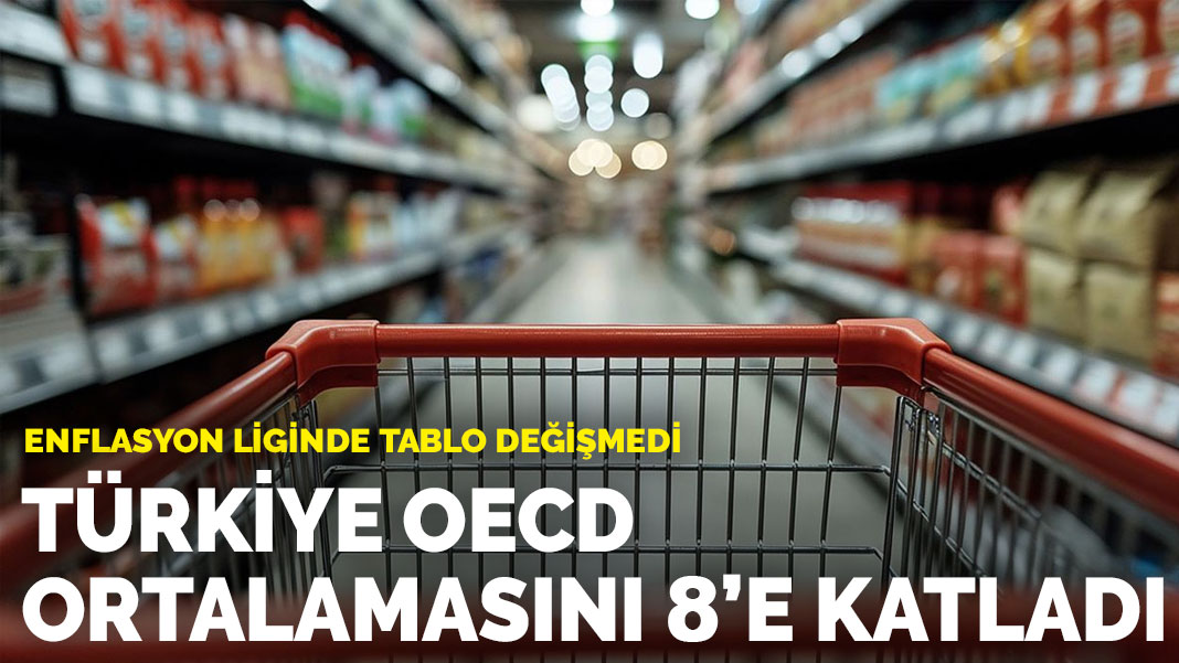Enflasyon liginde tablo değişmedi: Türkiye OECD ortalamasını 8’e katladı