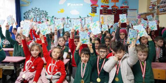 Daikin temiz hava bilincini yaymaya devam ediyor! 5 yeni okulda daha temiz hava sınıfı