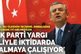 Özel: AK Parti yargı eliyle siyasi operasyonlar yapıp iktidar koltuğunda kalmaya çalışıyor