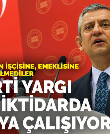 Özel: AK Parti yargı eliyle siyasi operasyonlar yapıp iktidar koltuğunda kalmaya çalışıyor