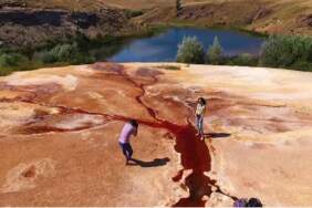Dünyanın başka bir yerinde bulamazsınız! Erzincan’nın turizm noktası: Yer altından şifa fışkırıyor