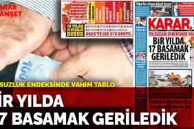 Yolsuzluk endeksinde vahim tablo: Bir yılda 17 basamak geriledik
