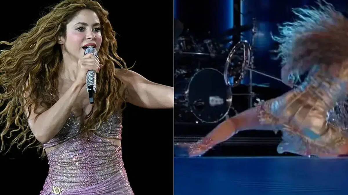 Dünyaca ünlü şarkıcının talihsiz kazası! Sahnede bir anda yere düştü