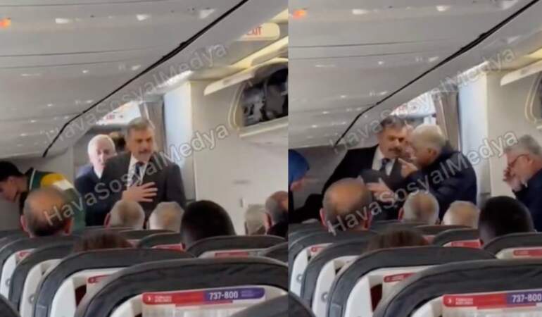 Yeni İçişleri Bakanı Mustafa Çiftçi tarifeli uçakla Ankara’ya gitti