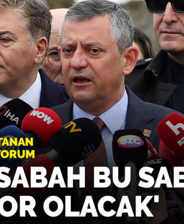 Özel’den yeni atanan bakanlara ilk yorum: Yarın sabah bu sabahtan daha zor olacak