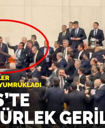 Meclis’te Akın Gürlek gerilimi! AK Partili vekiller Mahmut Tanal’ı yumrukladı