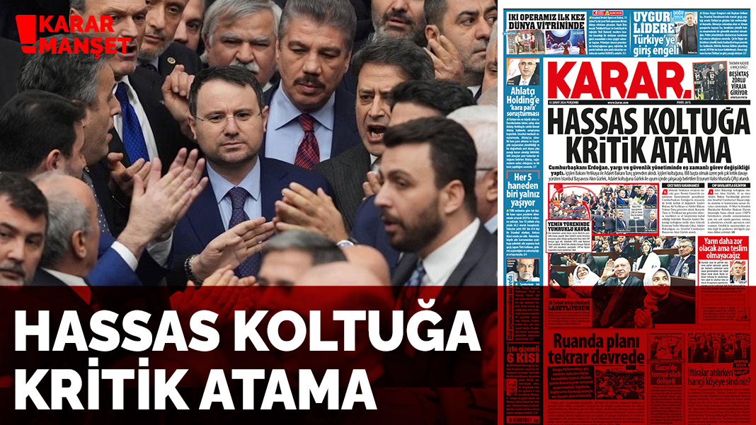 Hassas koltuğa kritik atama