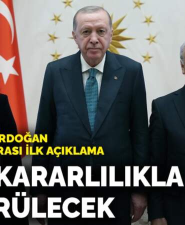 DEM Parti’den Erdoğan görüşmesi sonrası ilk açıklama: ‘Sürecin devam ettirileceğine dair ortak irade’ teyit edildi