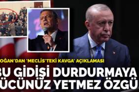 Erdoğan’dan ‘Meclis’teki kavga’ açıklaması: Bu gidişi durdurmaya gücünüz yetmez Özgür
