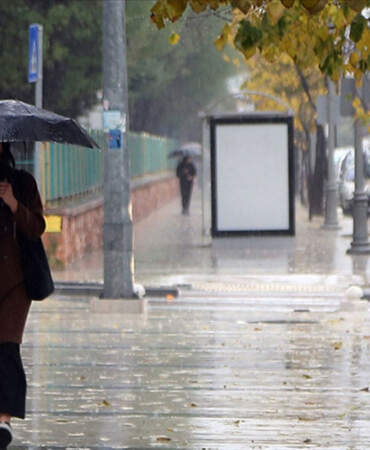 Meteoroloji’den iki kente sağanak uyarısı